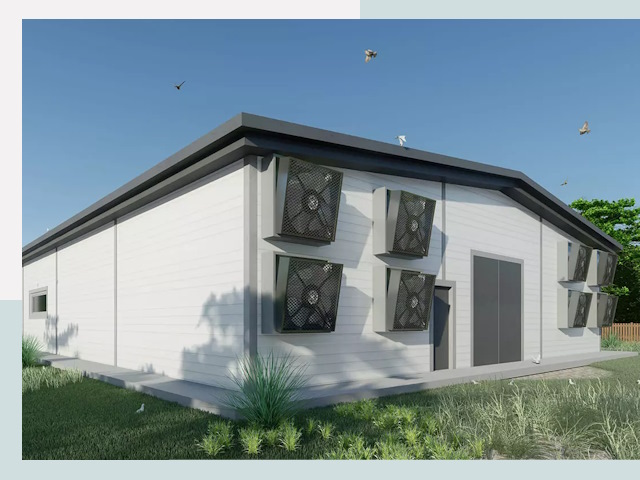 Строительство птичников в Малгобеке