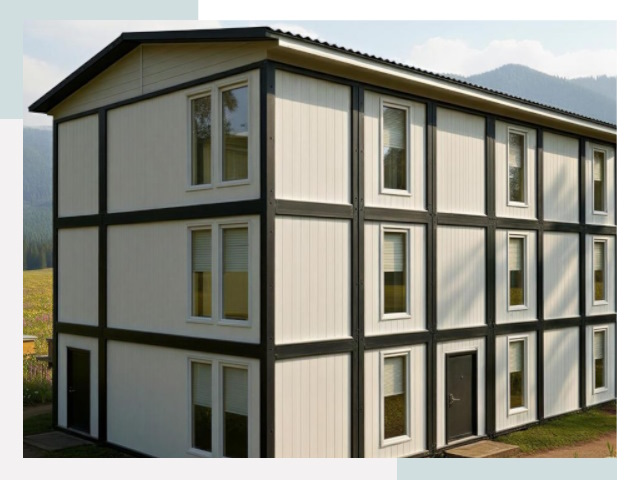 Модульные общежития в Малгобеке