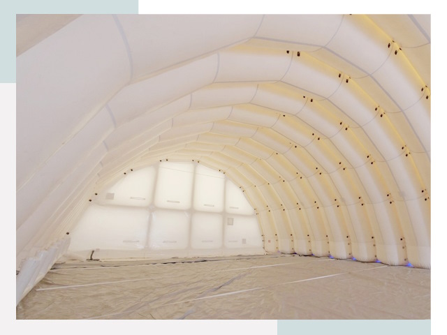 Пневмокаркасные ангары в Малгобеке