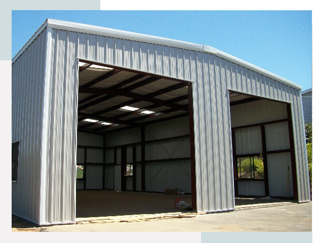 Легковозводимые ангары в Малгобеке