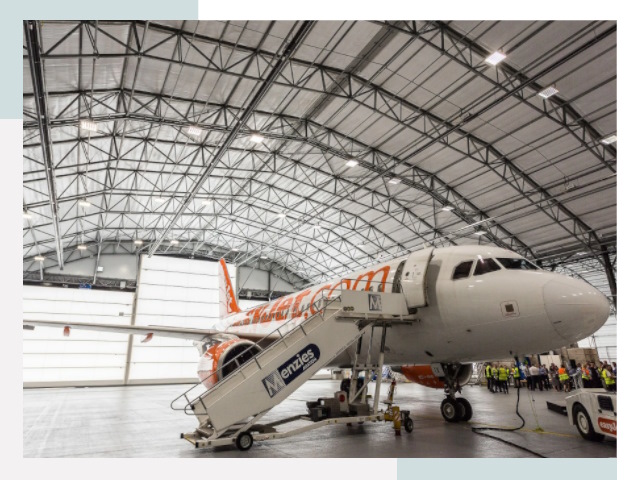 Авиационные ангары в Малгобеке