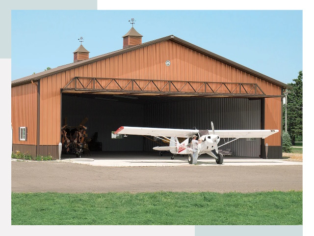 Ангары для самолетов в Малгобеке