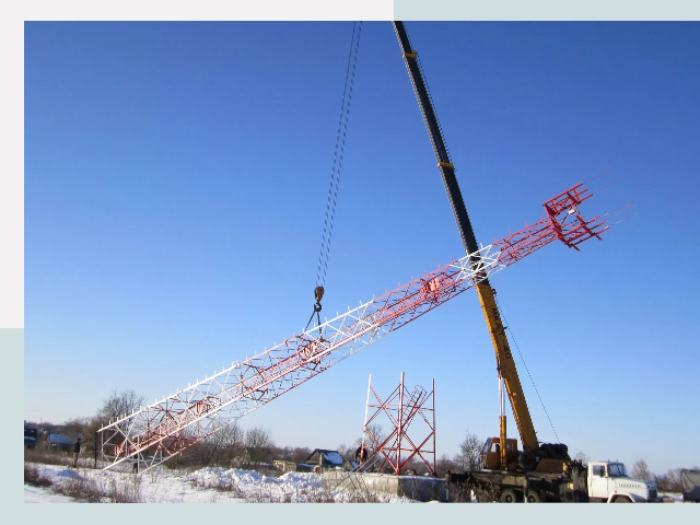 Строительство башен связи в Малгобеке от 619 руб.