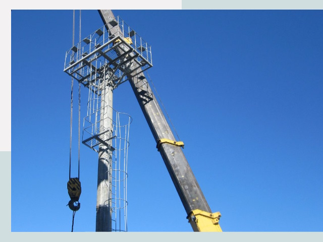 Монтаж осветительных мачт в Малгобек от 619 руб.