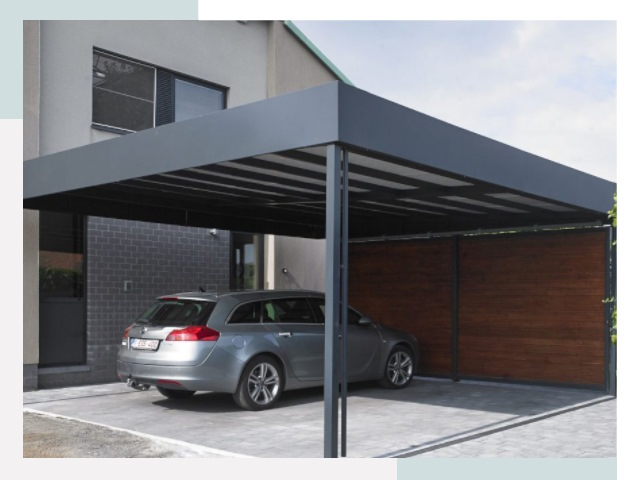 Металлические навесы в Малгобеке