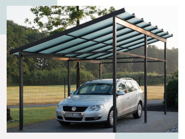 Навесы для автомобилей в Малгобеке