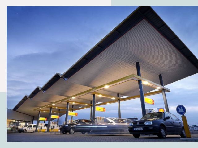 Навесы для АЗС в Малгобек от 619 руб. - Защита и комфорт