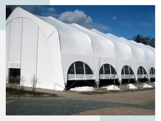 Каркасно-тентовые сооружения в Малгобеке