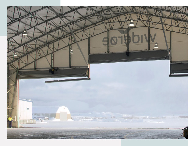 Ворота для ангаров в Малгобеке