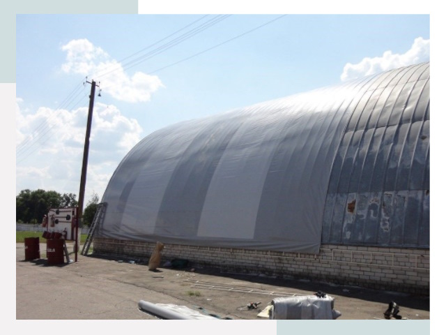 Ремонт ангаров в Малгобеке